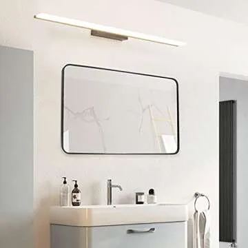 SILD Bathroom Mirror Black Rectangle Wall Mirror 30 x 40 inch Large Wall Mounted Vanity Mirrors with Aluminum Frame, Hangs Horizontal Or Vertical, Rounded Corner