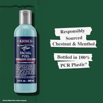 Kiehl's Facial Fuel Face Wash for Men 16.9 fl oz