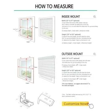 Yoolax Motorized Zebra Blinds Alexa Compatible Custom Size