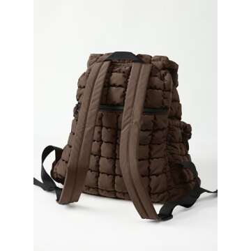 Chic ODODOS Quilted Backpack 2.0 for Women
