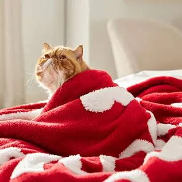 Cozy and Soft Bedsure Valentine’s Day Throw Blanket