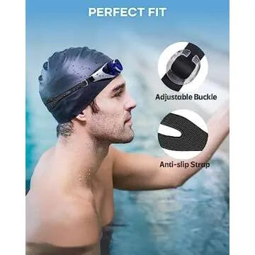 Aegend Swim Goggles 2 Pack for Men Women Youth No Leaking