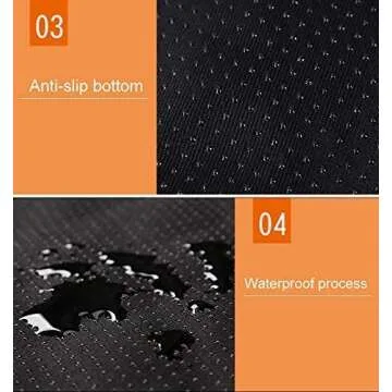 4 Pack Guinea Pig Cage Liners - Washable Guinea Pig Pee Pads, Waterproof Reusable & Anti Slip Guinea Pig Bedding Fast and Super Absorbent Pee Pad for Small Animals Rabbit Hamster Rat