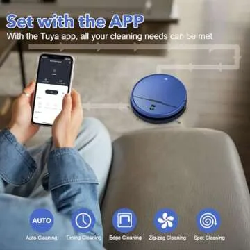 Affordable 2-in-1 Robot Vacuum & Mop Combo for Efficient Cleaning