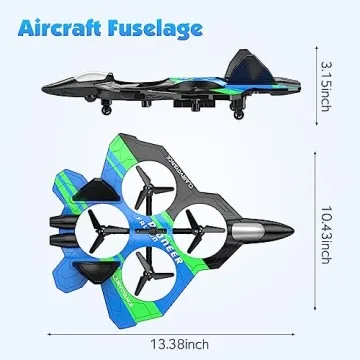 isYoung Remote Control Airplane for Kids and Adults