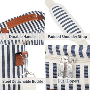 Tirrinia Insulated Wine Gift Tote for Stylish Transport