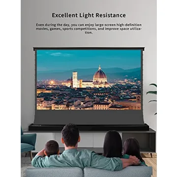 Vividstorm 120" Motorized ALR Projection Screen 8K/4K Ultra HD