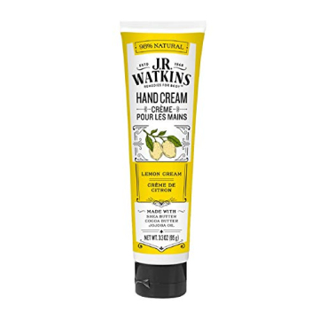 J.R. Watkins Natural Moisturizing Hand Cream, Hydrating Hand Moisturizer with Shea Butter, Cocoa But...