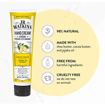 J.R. Watkins Natural Hand Cream for Intense Hydration