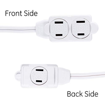 GE 3-Outlet Extension Cord - 15 ft Power Strip