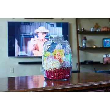 Anchor Hocking 2.5 Gallon Glass Barrel Jar with Lid