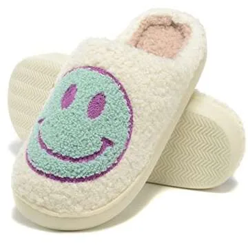 Smile Face Slippers for Everyone - Cozy, Comfy & Cute