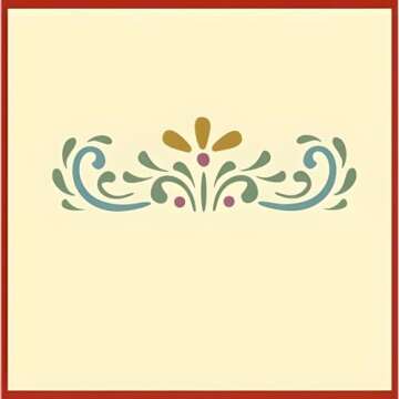 Artful Rosemaling Stencil Set for Creative Projects