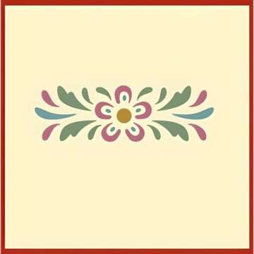 Artful Rosemaling Stencil Set for Creative Projects