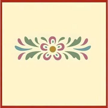 Artful Rosemaling Stencil Set for Creative Projects