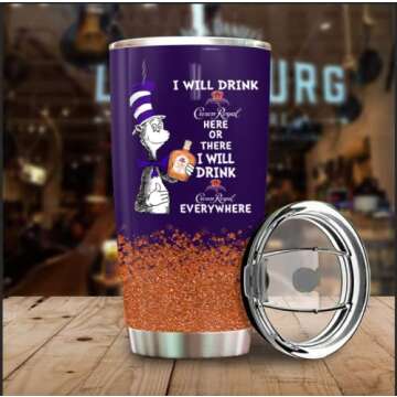 Ananas Pru Funny City Barks Tumbler C.rown R.oyal R.egal A.pple Thermo Tumbler 20oz Stainless Steel Tumbler with Lid Vacuum Insulated Tumbler Cup Double Wall Water gift ideas (2)