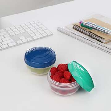 Sistema PortionPod Snack Pots - BPA-Free & Assorted