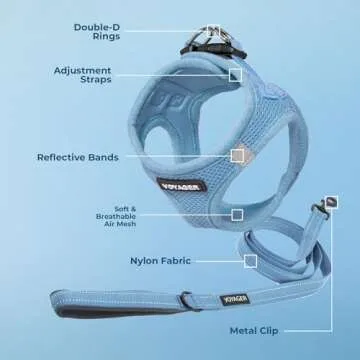 Voyager Step-in Harness with Leash for All Breeds