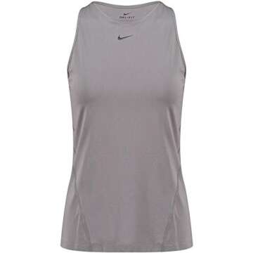 Nike Womens Pro Tank Top (Gunsmoke/Small)