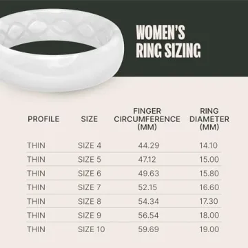 Groove Life Metallic Thin Pearl Ring for Women