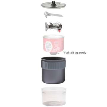 MSR PocketRocket Deluxe Ultralight Camping and Backpacking Stove Kit