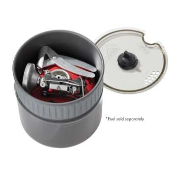 MSR PocketRocket Deluxe Ultralight Camping and Backpacking Stove Kit