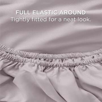 Bedsure Twin Sheets Set - 3 Pieces Soft Twin Bed Sheets - Breathable & Cooling - Hotel Luxury - Easy Care Polyester Microfiber Bedding for Women, Men, Pink Mocha