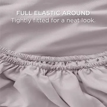 Bedsure Twin Sheets Set - 3 Pieces Soft Twin Bed Sheets - Breathable & Cooling - Hotel Luxury - Easy Care Polyester Microfiber Bedding for Women, Men, Pink Mocha