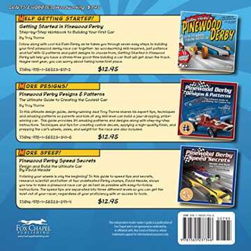 Pinewood Derby Workbook & Logbook - Capture Designs & Memories