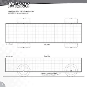 Pinewood Derby Workbook & Logbook for Young Builders