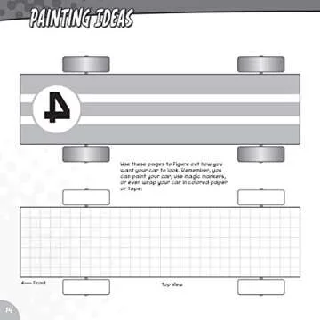 Pinewood Derby Workbook & Logbook for Young Builders