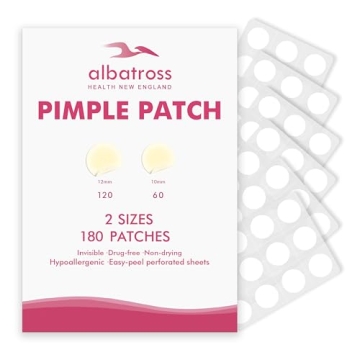Invisible Pimple Patches - Non-Irritating Hydrocolloid Acne Care