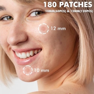 Invisible Pimple Patches - Non-Irritating Hydrocolloid Acne Care