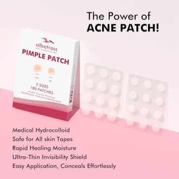 Invisible Pimple Patches - Non-Irritating Hydrocolloid Acne Care