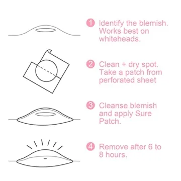 Invisible Pimple Patches - Non-Irritating Hydrocolloid Acne Care