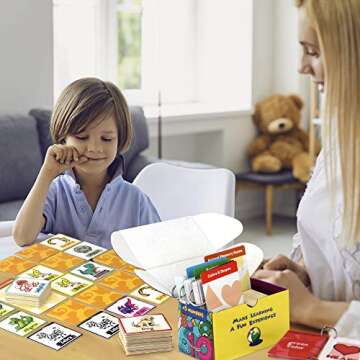 ZICOTO Flash Cards for Toddlers - 5 Fun Learning Sets for Kids