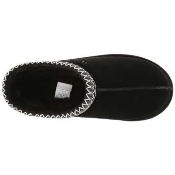 UGG Women's Tasman Slipper, Black, 10