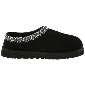 UGG Women's Tasman Slipper, Black, 10