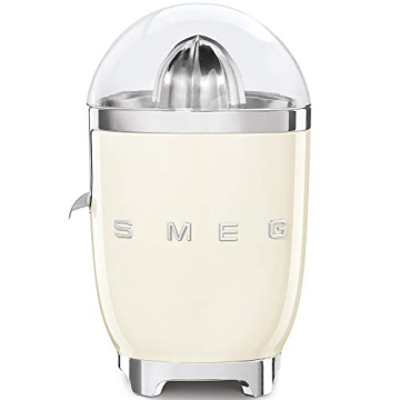 Smeg CJF01CRUS Retro Citrus Juicer - Effortless Juicing in Classic Cream