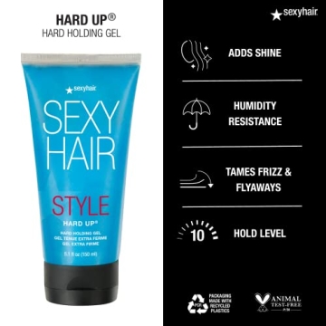 SexyHair Hard Up Gel For Extreme Hold And Shine