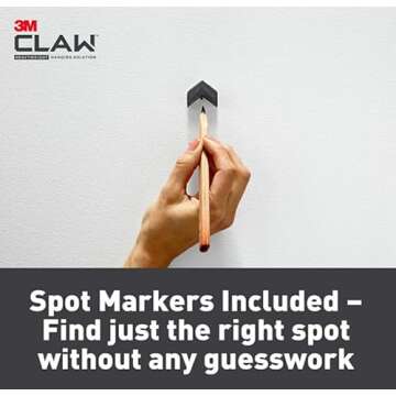 3M Claw Drywall Picture Hangers for Easy Hanging