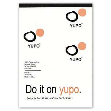 Yupo Watercolor Pad 9 in. x 12 in. [Pack of 2 ]
