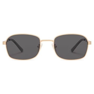 Stylish SojoS Retro Rectangle Polarized Sunglasses for Everyone