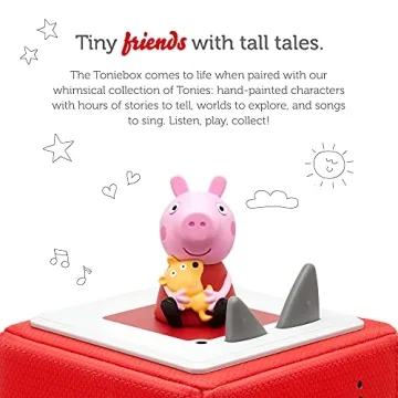 Tonies Peppa Pig Audio Character with 9 Stories