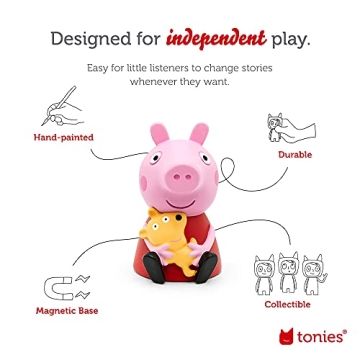 Tonies Peppa Pig Audio Character with 9 Stories