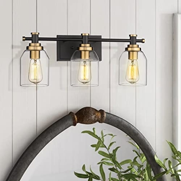 Stylish zeyu 3-Light Vanity Light for Bathrooms