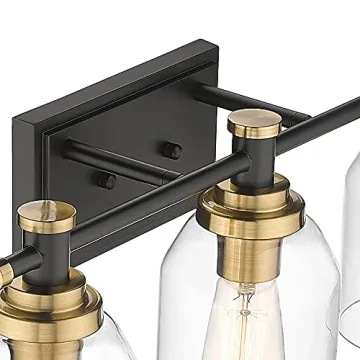 Stylish zeyu 3-Light Vanity Light for Bathrooms