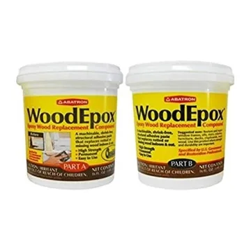 Abatron WoodEpox Kit - Highly Effective 2-Part Wood Filler and Epoxy Adhesive