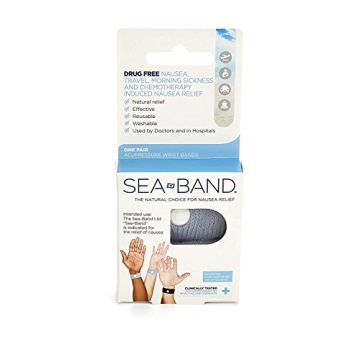 Sea-Band Acupressure Wrist Bands: Natural Nausea Relief for All Ages