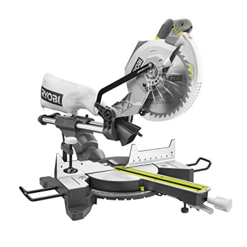 RYOBI 15 Amp 10 in Sliding Compound Miter Saw for Accuracy